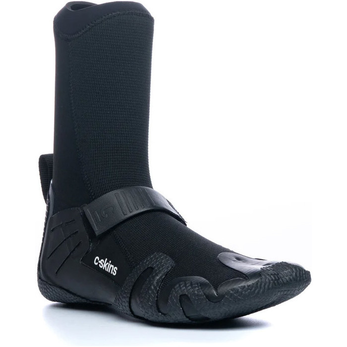 2024 C- Skins Wired 5mm Hidden Split Toe Neoprenstiefel C-BOWI5HST - Black